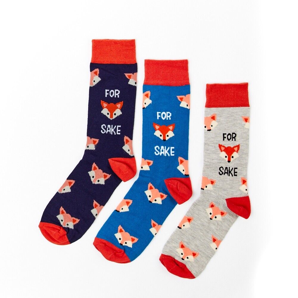 For Fox Sake Socks Gift Set – Protect the Wild